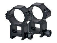 UTG Leapers 30mm Rings, High, Weaver Mount, See-Thru 