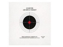 National Target Company National Target Single Bull Red Center Air Rifle Target 