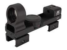 AGD NC Star Red Dot Sight 1x25 Compact Red Dot - Integrated Weaver and Dovetail Mount - Model DAB 