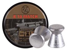 RWS R-10 Match Heavy .177 Cal, 8.2 Grains, Wadcutter, 500ct 