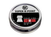 RWS Super-H-Point .25 Cal, 25.0 Grains, Hollowpoint, 150ct 
