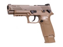 SIG Sauer M17 P320 ASP, CO2 Pellet Pistol, Tan Air gun