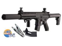 SIG Sauer MCX CO2 Rifle, Black Kit Air rifle