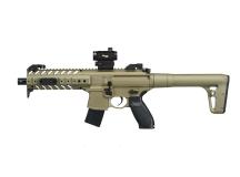 SIG Sauer MPX CO2 Gun, Dot Sight, Flat Dark Earth Air rifle