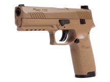 SIG Sauer P320 CO2 Pistol, Metal Slide, Coyote Tan Air gun