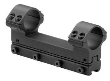 Sportsmatch UK Ltd. Sportsmatch 1-Pc Adjustable Mount w/1 inch Rings, High, 9.5-11mm Dovetail 