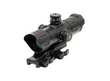 UTG 1x39 6 inch ITA Red/Green CQB Target Dot Sight, 1/2 MOA, Offset Quick-Detach Mount 