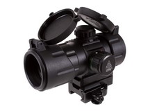 UTG 4.2 inch ITA Red/Green T-Dot Sight, 38mm Tube, Riser, Quick-Detach Mount 