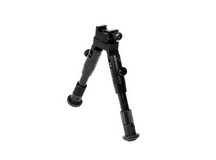 UTG Bipod, SWAT/Combat Profile,Adjustable Height, Rubberized Stand 