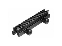 UTG Weaver/Picatinny Riser Mount, Medium Profile, 0.83 inch High, 13 Slots 