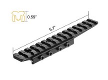 UTG Universal Dovetail To  Picatinny/Weaver Adapter 