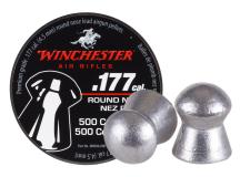Winchester .177 Cal Pellets, 7.5 Grains, Round Nose, 500ct 