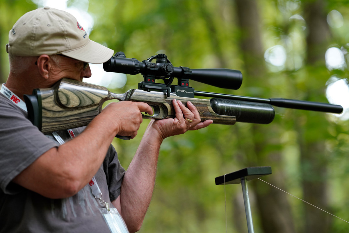 Field Target Standing Shot